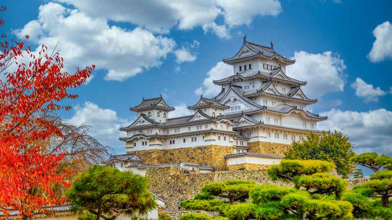 Ontdek het majestueuze Himeji-kasteel in Japan met jeugdreizen naar Japan – een iconisch symbool van de Japanse geschiedenis.